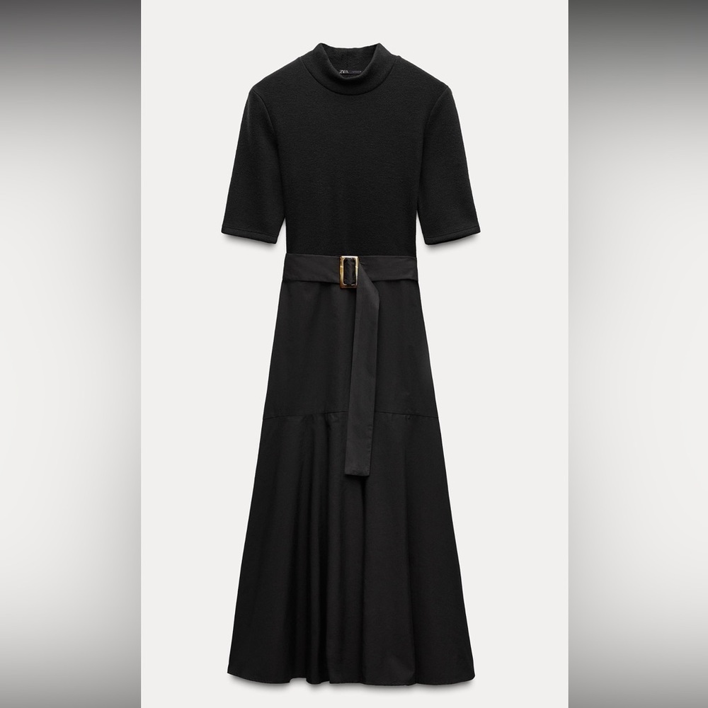 Zara Classic Black Dress